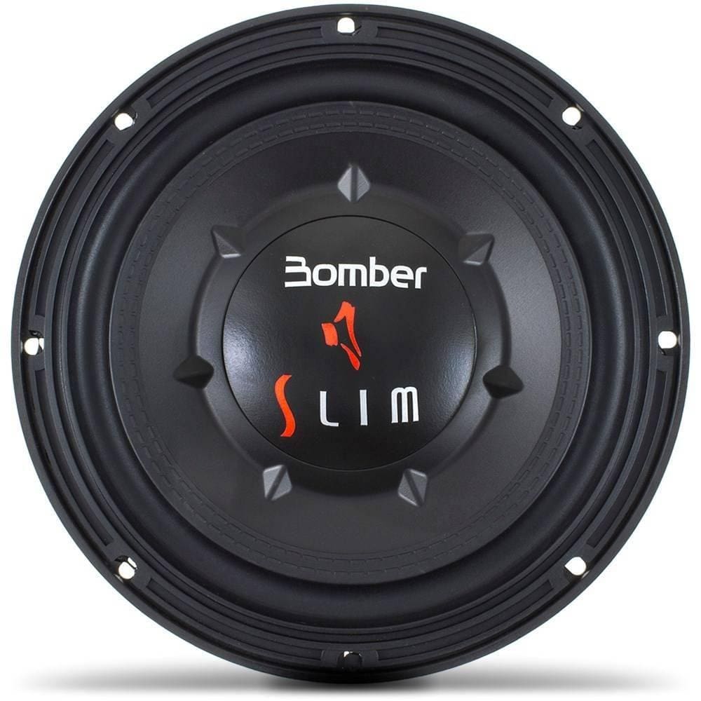 Subwoofer Bomber Slim 8 Polegadas 200W RMS 4 OHMS