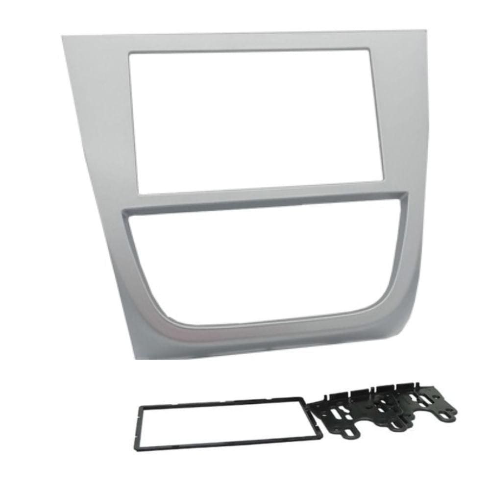Moldura 2 Din Fiamon 2433 Gol G5/ Voyage/ Saveiro Prata