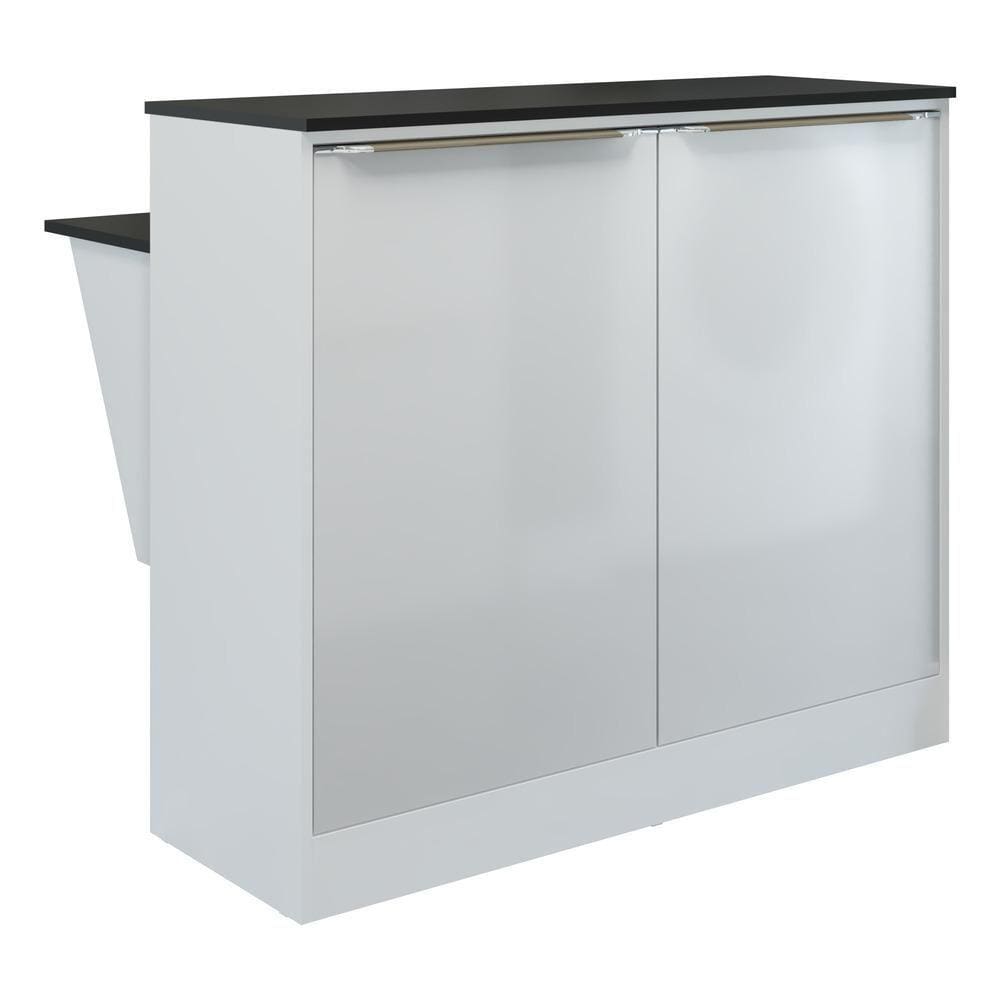 Bancada/Mesa de Cozinha Multimóveis Mariah 2 Portas FG5484 Branca