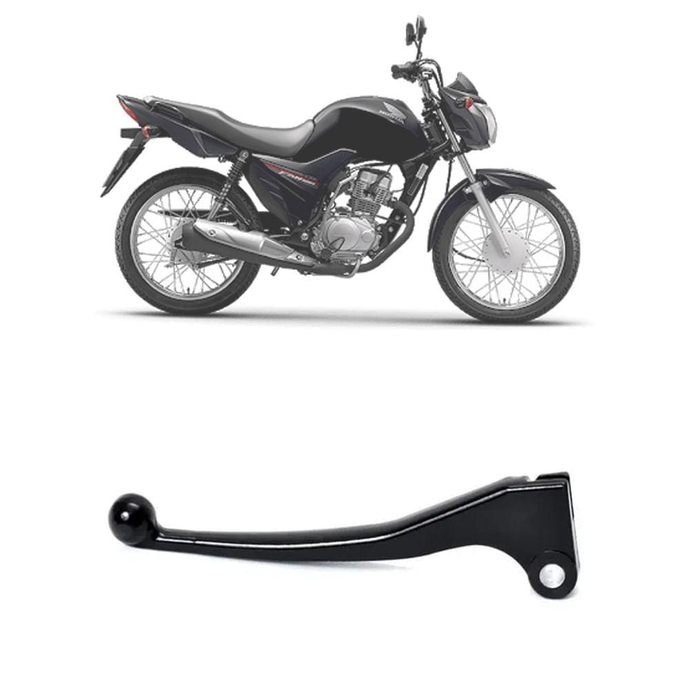 Manete Freio Longo Preto Cometa Honda CG 125i Fan 2019-2020