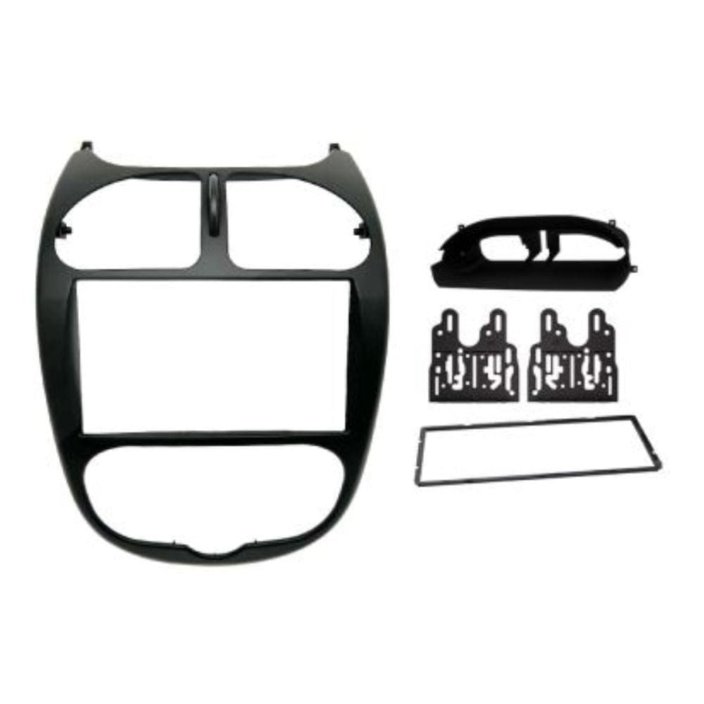 Moldura Fiamon preto fosco 4273 para Peugeot 2004 até 2008