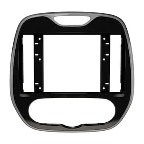 Moldura Fiamon 8/9" Renault Captur 2017 até 2021 Black Piano