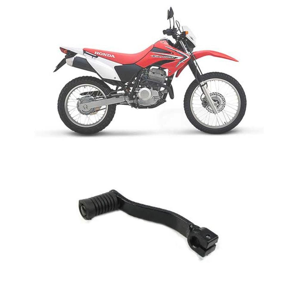 Pedal Câmbio Retratil Preto Cometa XR 250 Tornado 2000-2009