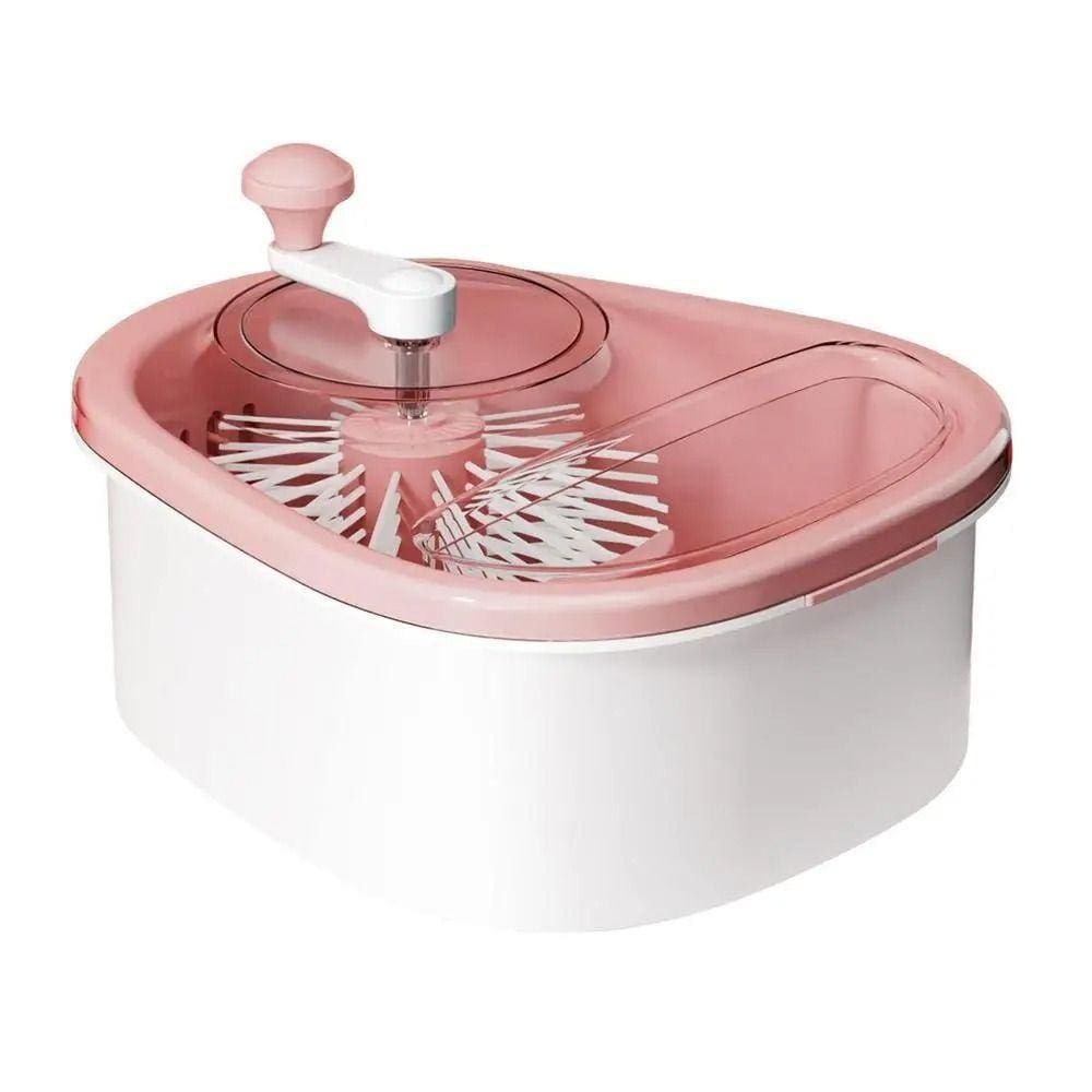 Lavadora Manual De Alimentos Frutas Verduras Rosa