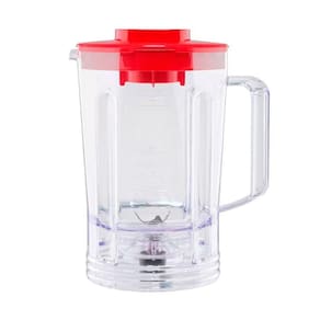 Copo Transparente Liquidificador Arno Power Max 1000/700 Tampa Vermelha