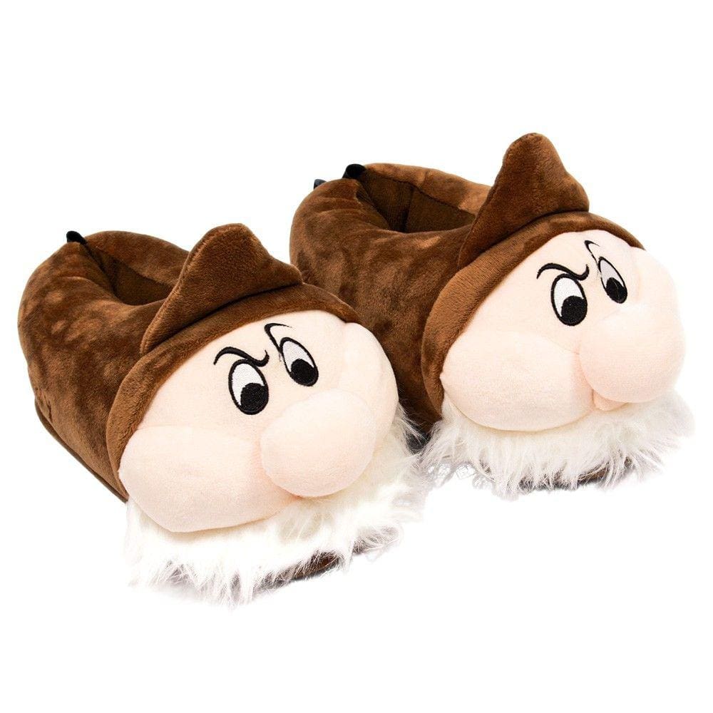 Pantufa 3D Zangado Anão Calçado Cosplay Oficial Disney Branca de Neve