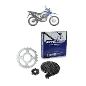 Kit Relação Transmissão Riffel 71848 NXR 150 Bros 2003-2015