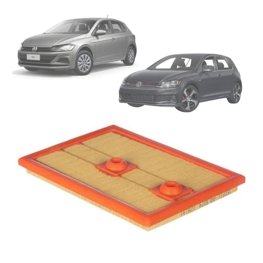 Filtro de ar Tecfil A3/Golf/Jetta/Polo de 2014 até 2020