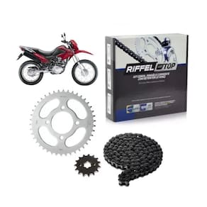 Kit Relação Transmissão Riffel Top 91089 NXR 150 Bros 2003-2015