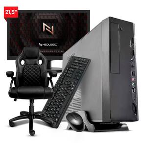 Computador Completo Intel Core I5 10400 10º Geracao 8Gb Ssd 120Gb + Cadeira - Neologic Home Slim - Nli84184