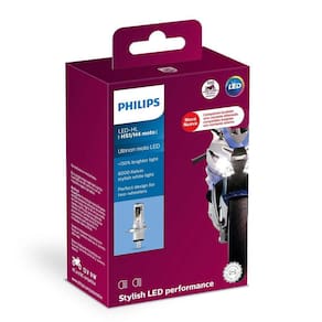 Lâmpada LED H4 HS1 Moto Philips Ultinon LED 11458UMWX1