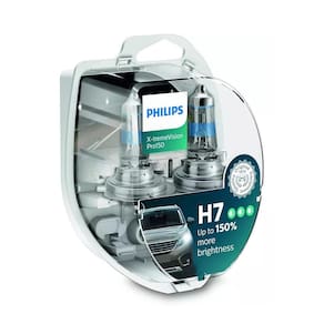 Par Lâmpada H7 Halógena X-treme Vision Pro150 Philips 12V