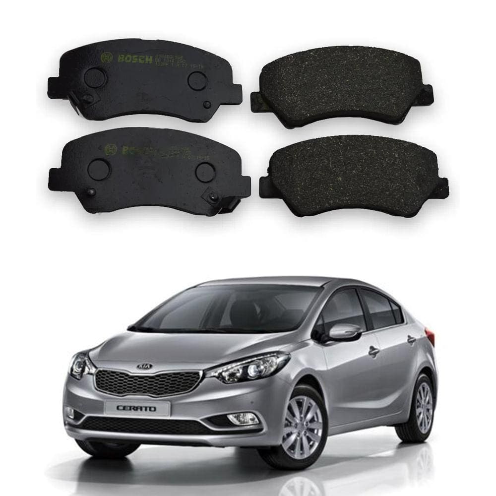 Jogo Pastilha De Freio Dianteira Bosch Kia Cerato 2013-2020