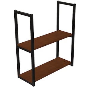 Prateleira Industrial C/ 2 Prateleiras 60X20 Avelã Brasforma