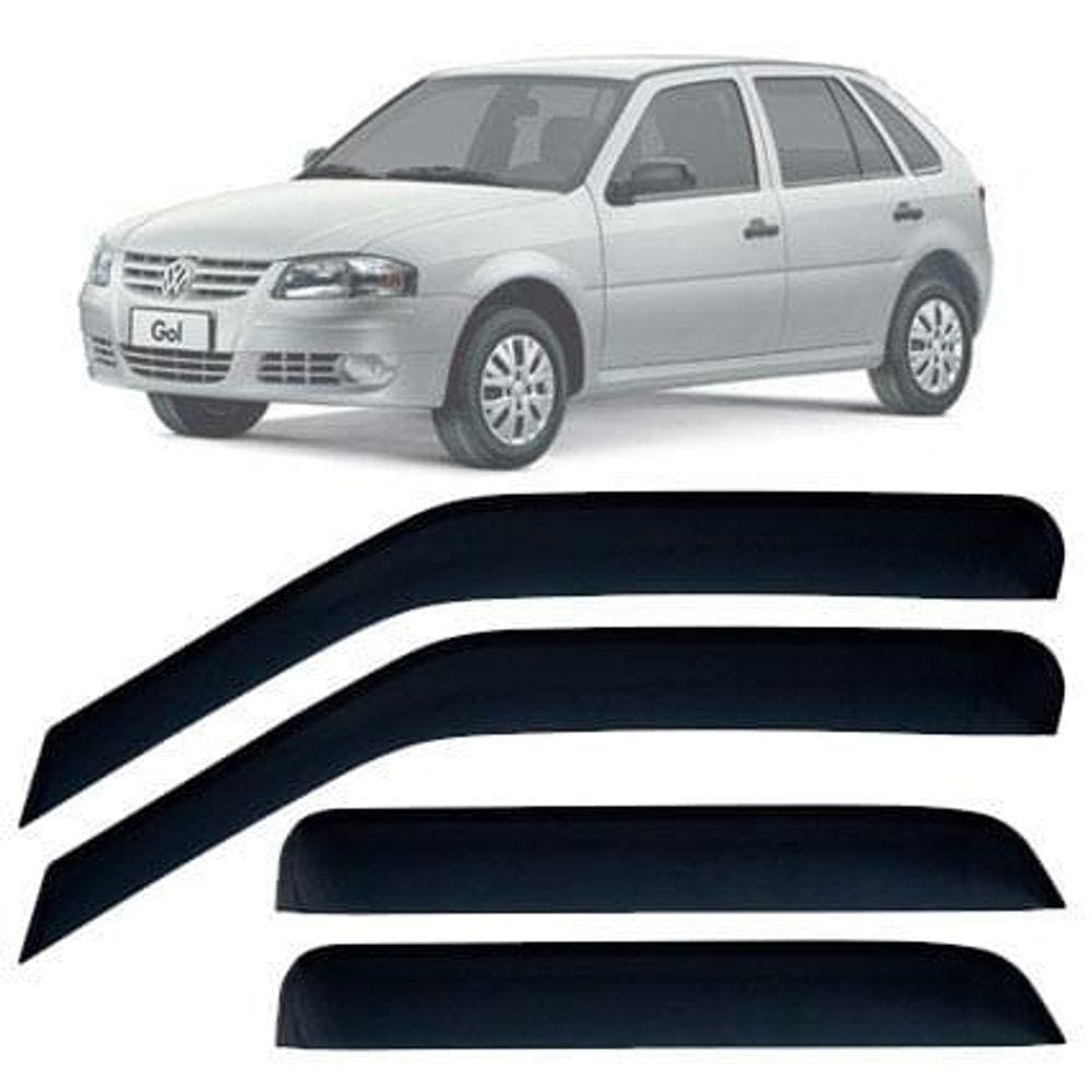 Calha de Chuva TG Poli VW Gol/Parati G2,G3,G4 98/14 4 Portas