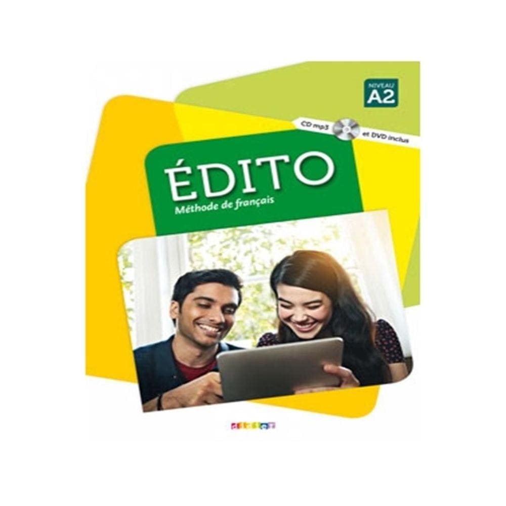 Edito A2 - Livre Eleve + Dvd-Rom