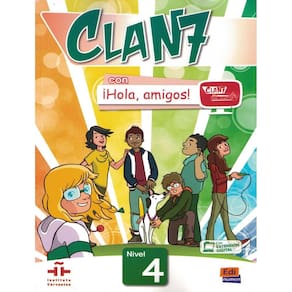 Clan 7 Con Hola, Amigos! 4 Libro Del Alumno