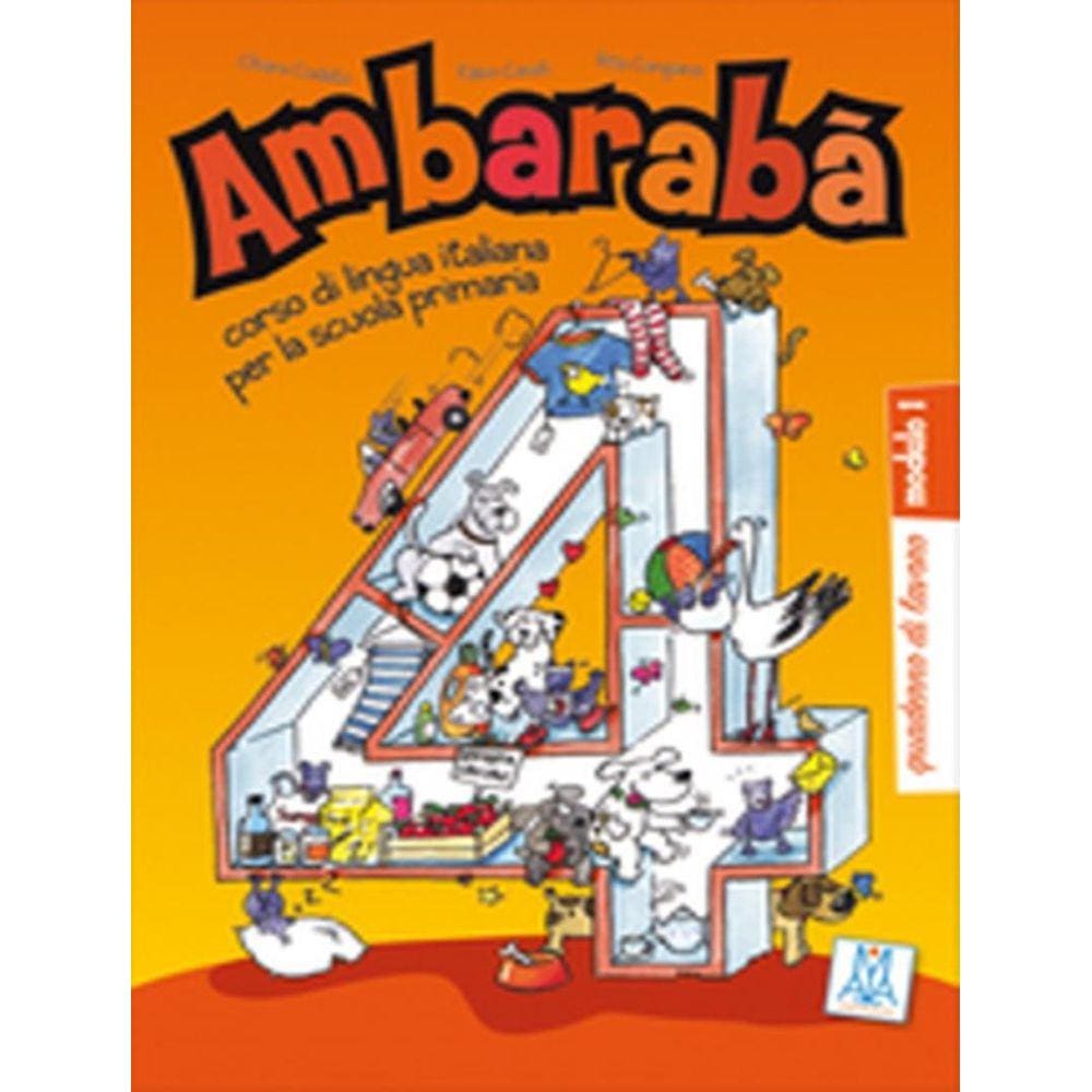 Ambaraba 4 - Quaderno Di Lavoro 1 E 2