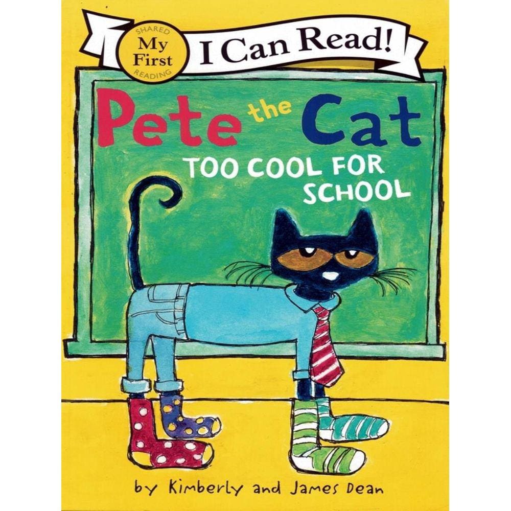 Pete The Cat - Too Cool For School