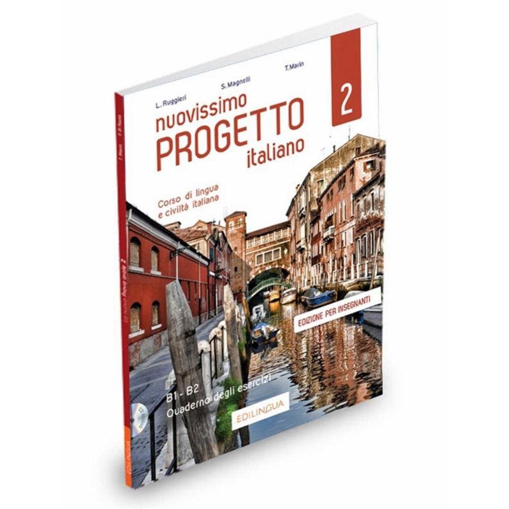 Nuovissimo Progetto Italiano 2 (B1-B2) - Quaderno Degli Esercizi Dell´Insegnante +2 Cd Audio