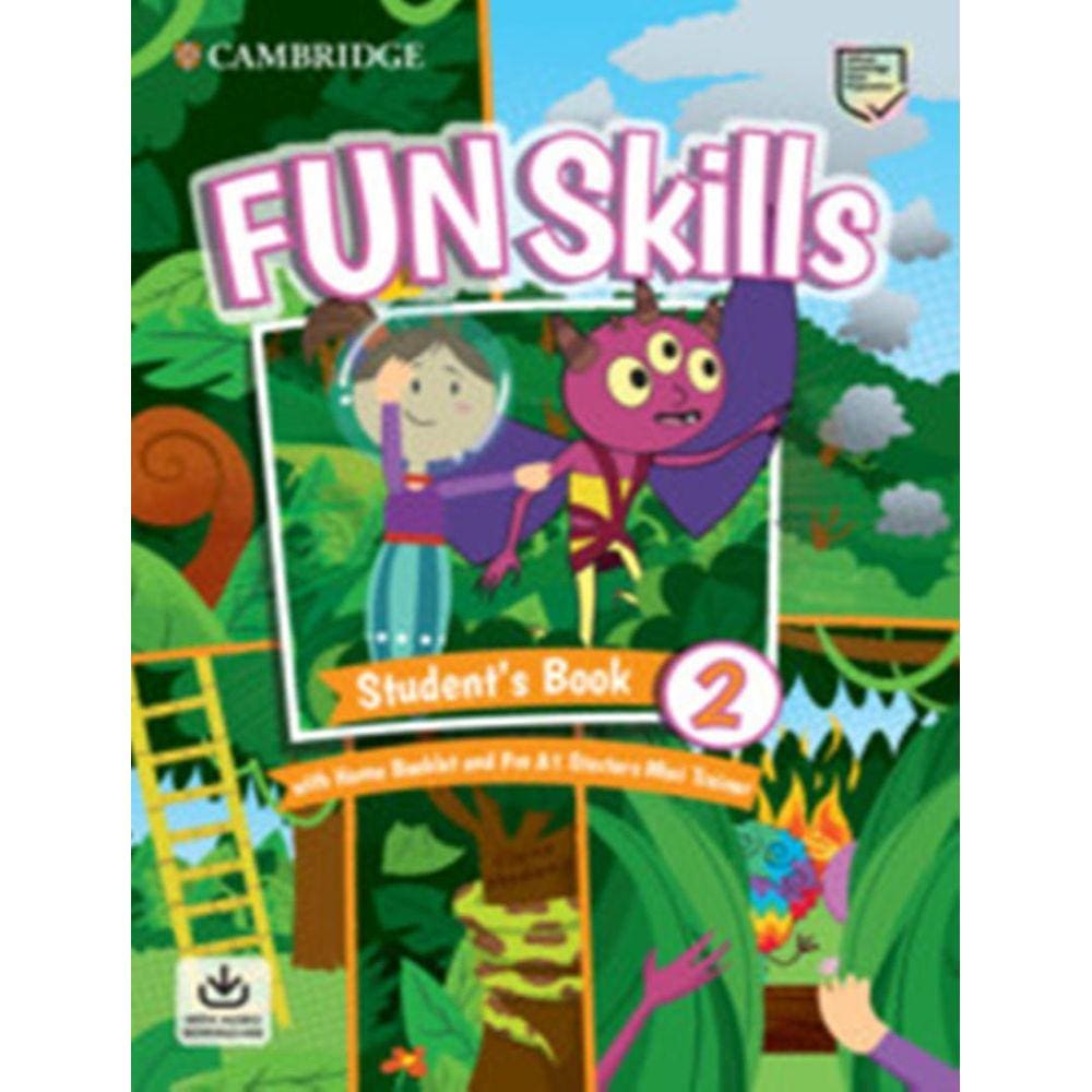 Fun Skills 2 - Starters Sb With Home Bookl Mini Trainer Audio Onl