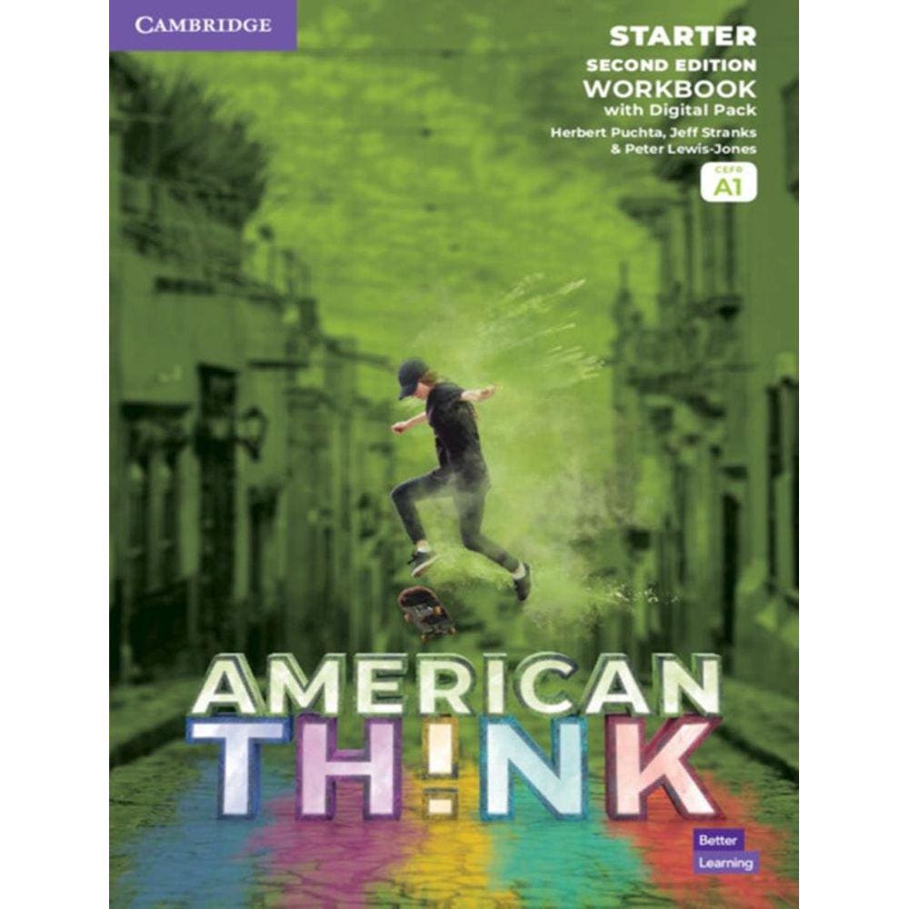 American Think Starter Wb With Digital Pack - 2Nd Ed