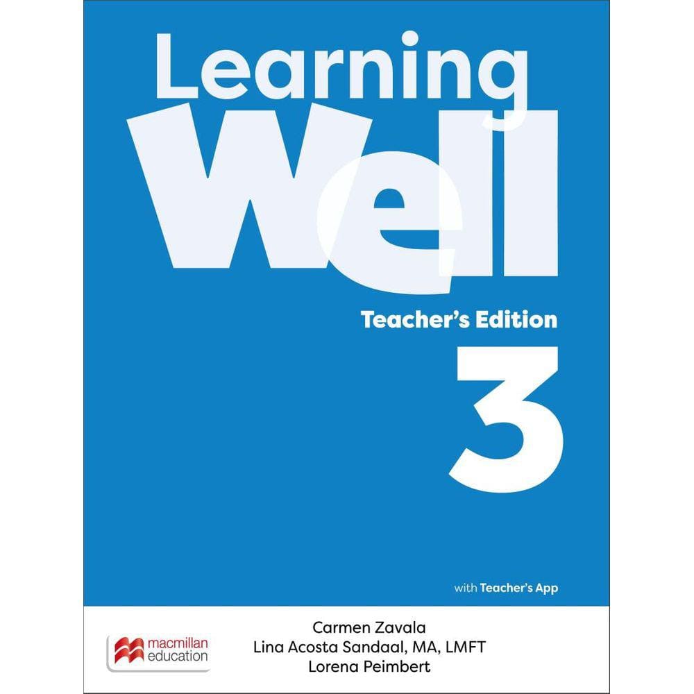 Learning Well 3 Teachers Book - 1St Ed