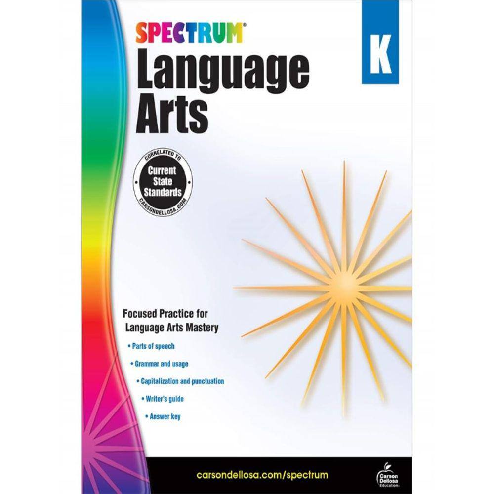 Spectrum Language Arts - Grade K