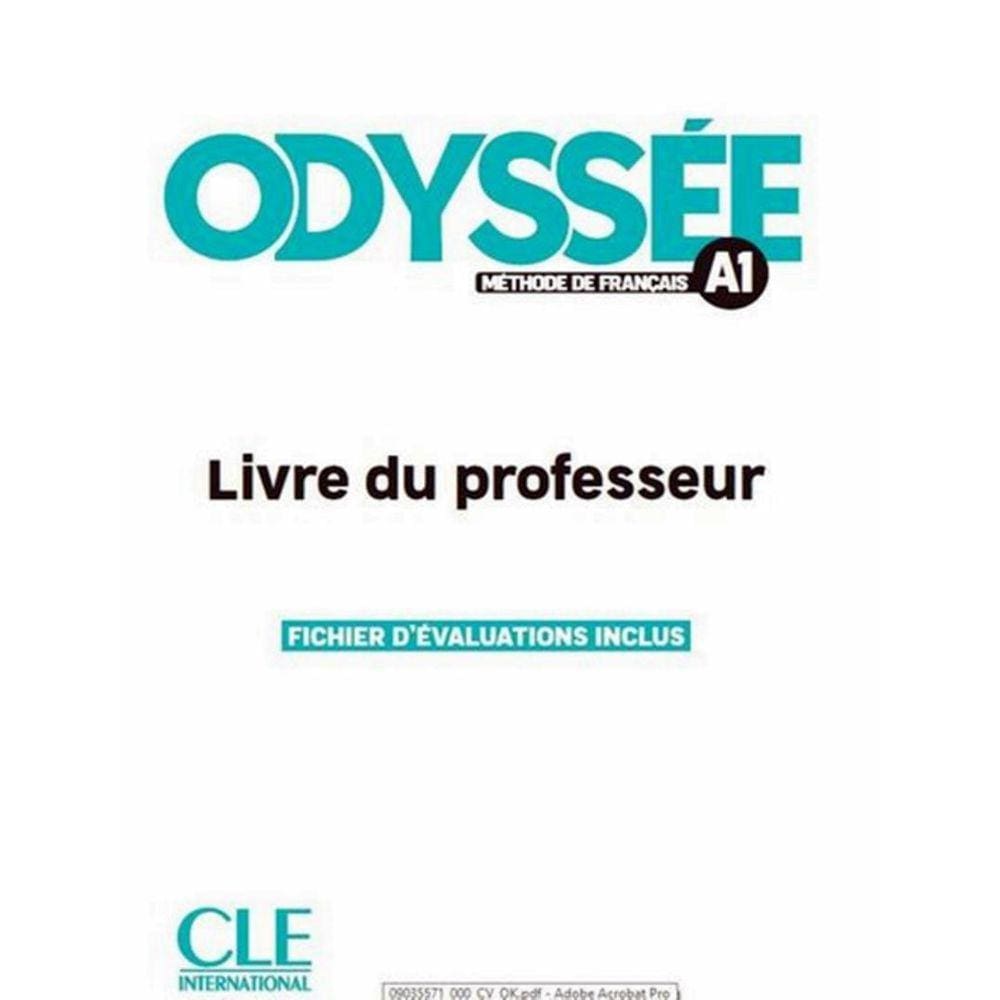 Odyssee A1 - Livre Du Professeur