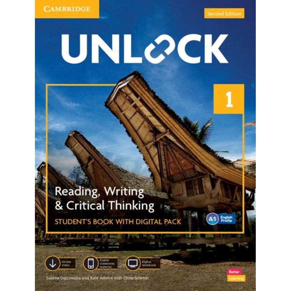 Unlock 1 - Reading, Writing And Critical Thinking Sb With Digital Pack - 2Nd Ed