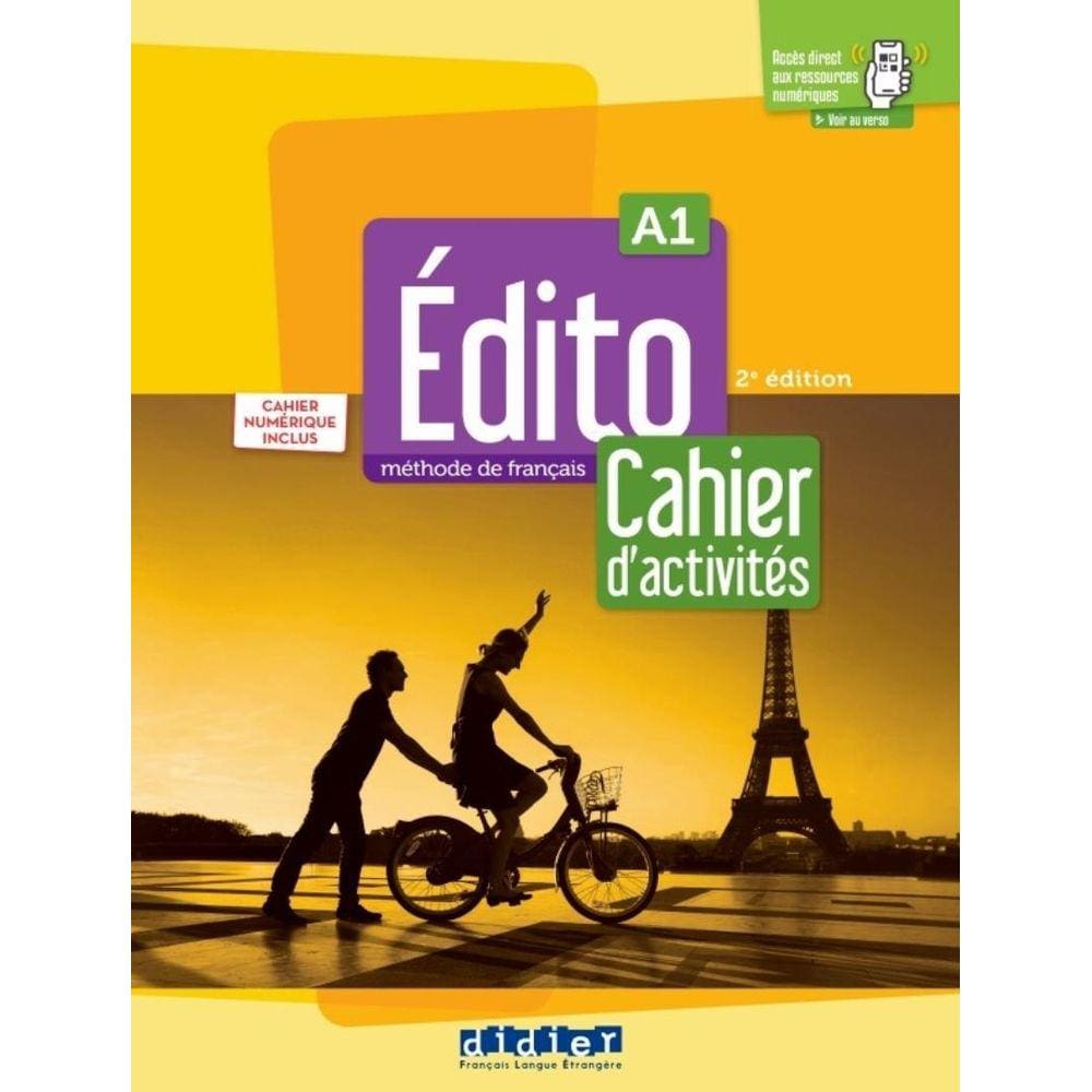 Edito A1 - Cahier + Cahier Numerique - 2Eme Ed.