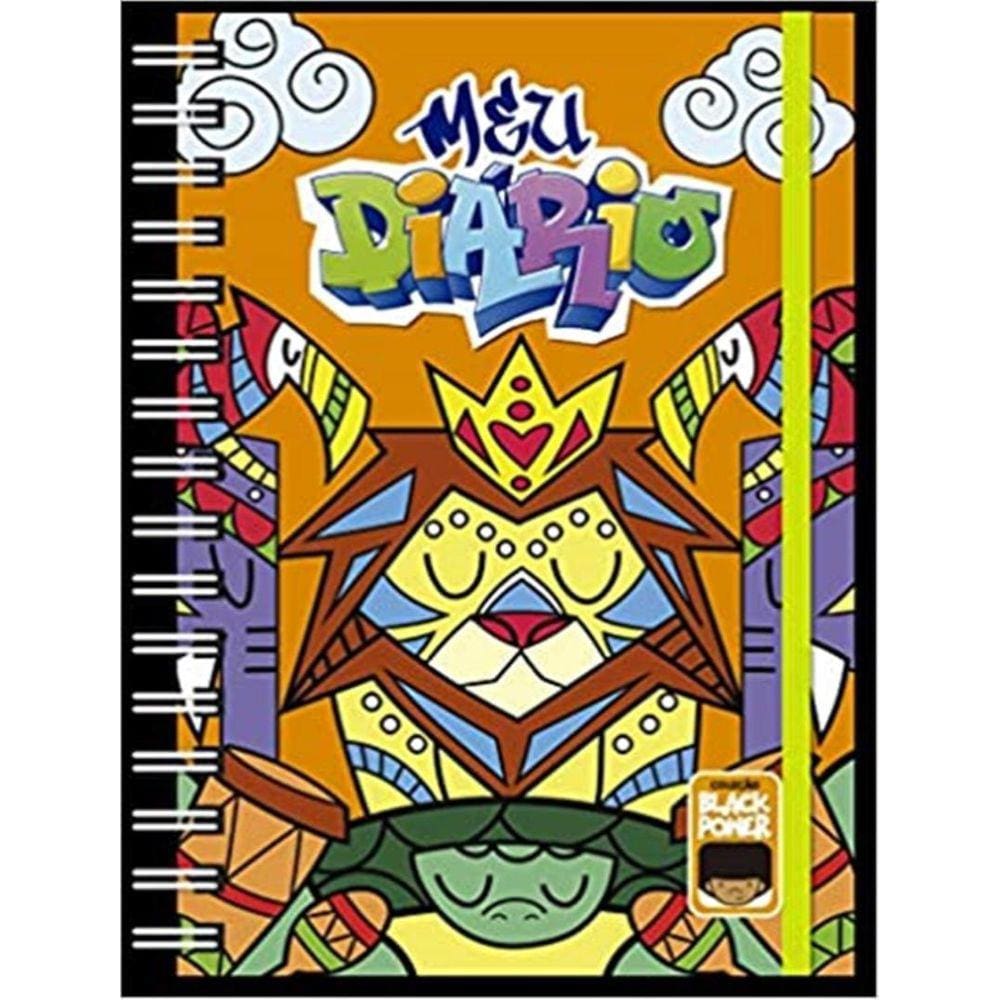 Diario Black Power - Laranja