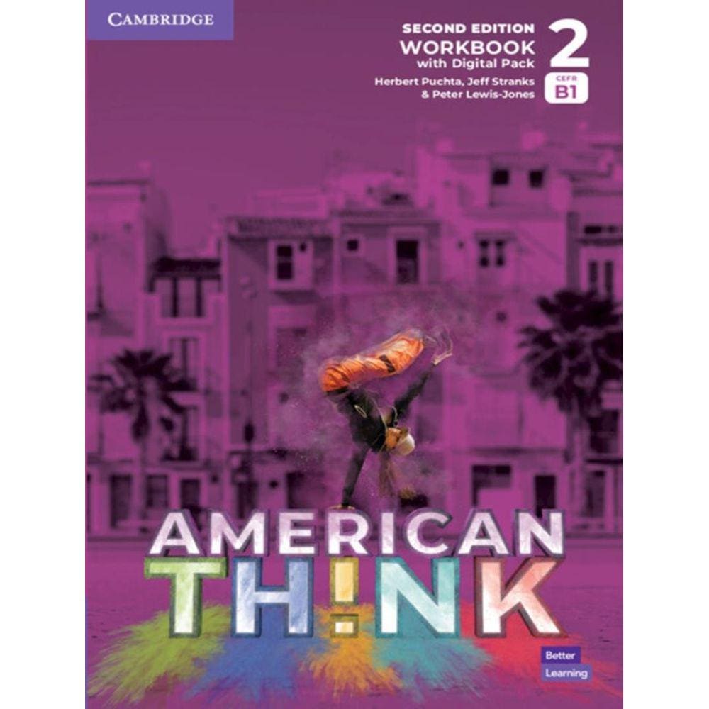 American Think 2 Wb With Digital Pack - 2Nd Ed