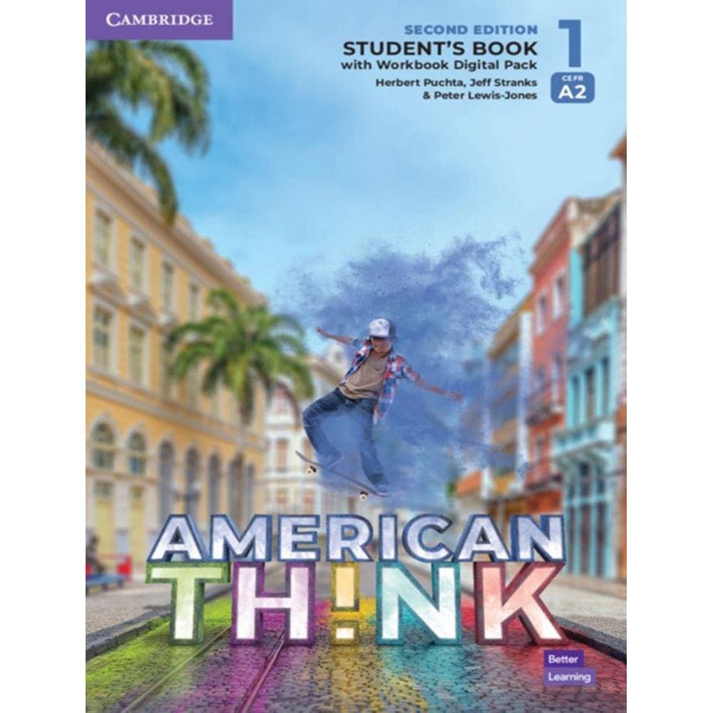 American Think 1 Sb With Wb Digital Pack - 2Nd Ed