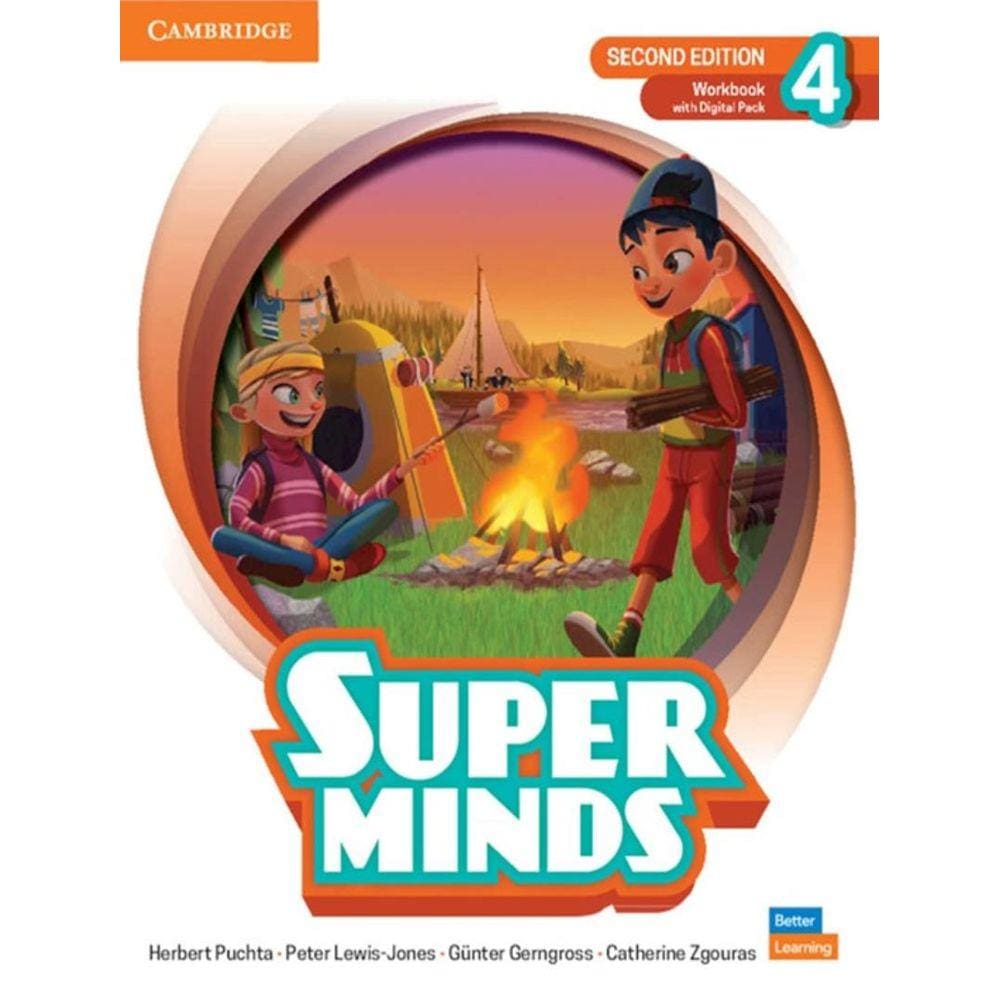 Super Minds 4 Wb With Digital Pack - British English - 2Nd Ed