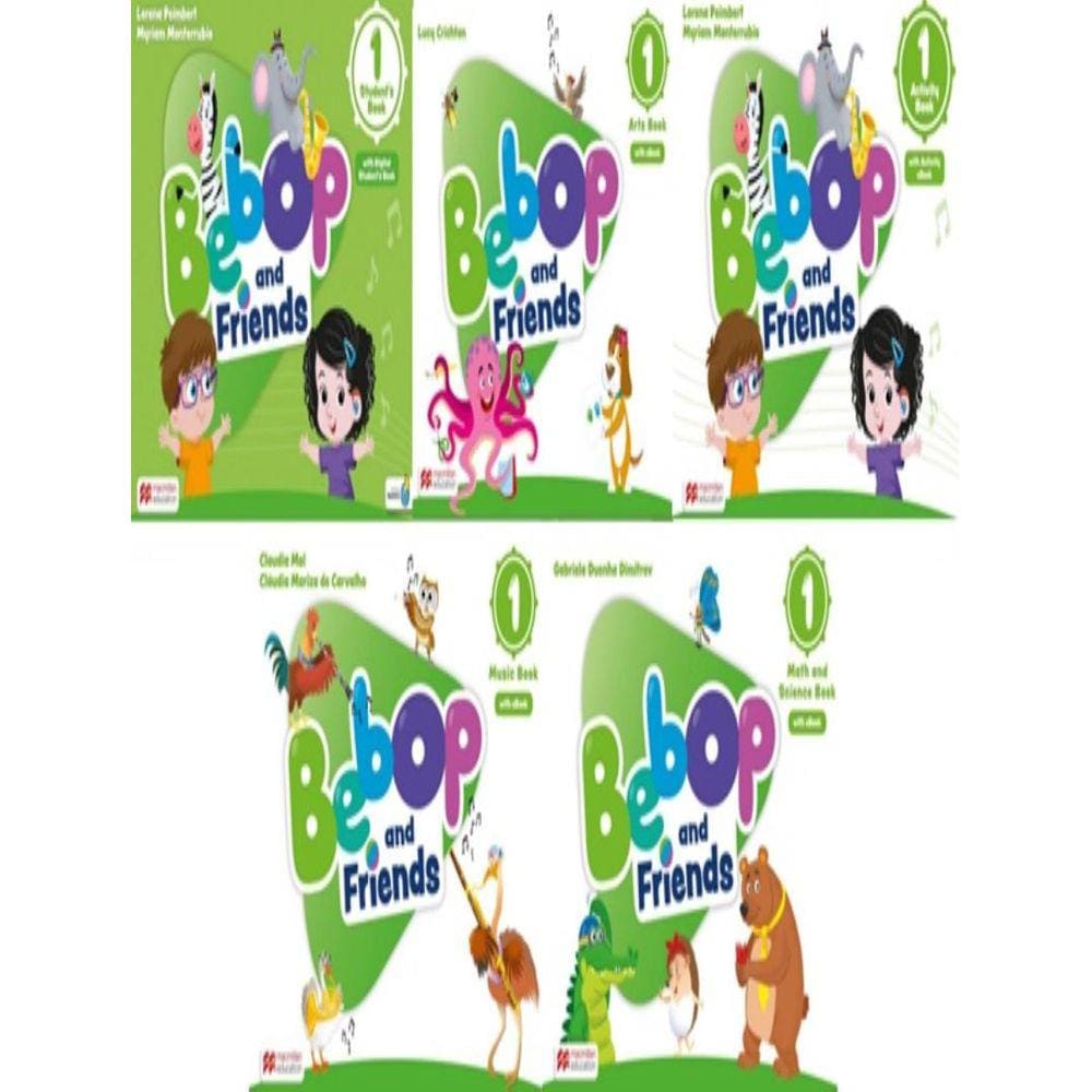 Bebop And Friends 1 Student´S With Ab+Arts+Music & Math And Science Book