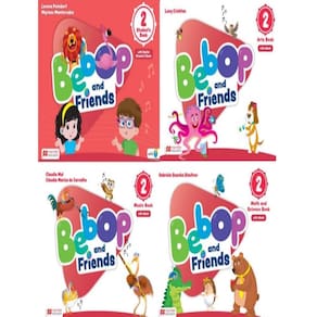 Bebop And Friends 2 Student´S With Arts+Music+Math And Science Book