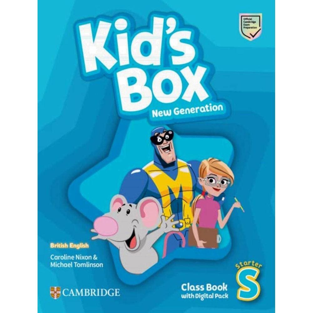 Kid´S Box New Generation Starter Class Book With Digital Pack - British English