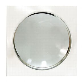 Plafon Embutir Quadrado com Vidro 17,8cm BS Bronzearte Branco