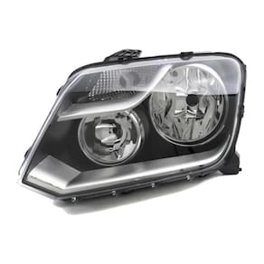 Farol Arteb H7H1 lente lisa acrilico P/Amarok 2010 a 2018 LE
