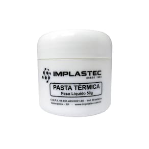 Pasta Térmica Implastec - Pote 50g
