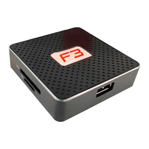 Leitor de Cartão de Memória 6 em 1 - USB 3.0 - F3 JC-LT3.0