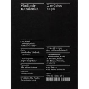 Musico Cego, O - 2ª Ed