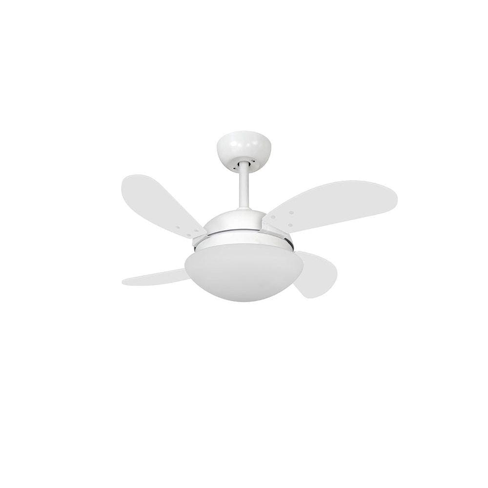 Ventilador De Teto Volare Vt4 Fly Mini Vd28 Branco Fosco