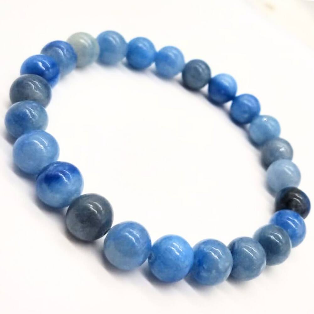 Pulseira de Pedra Quartzo Azul - Unissex