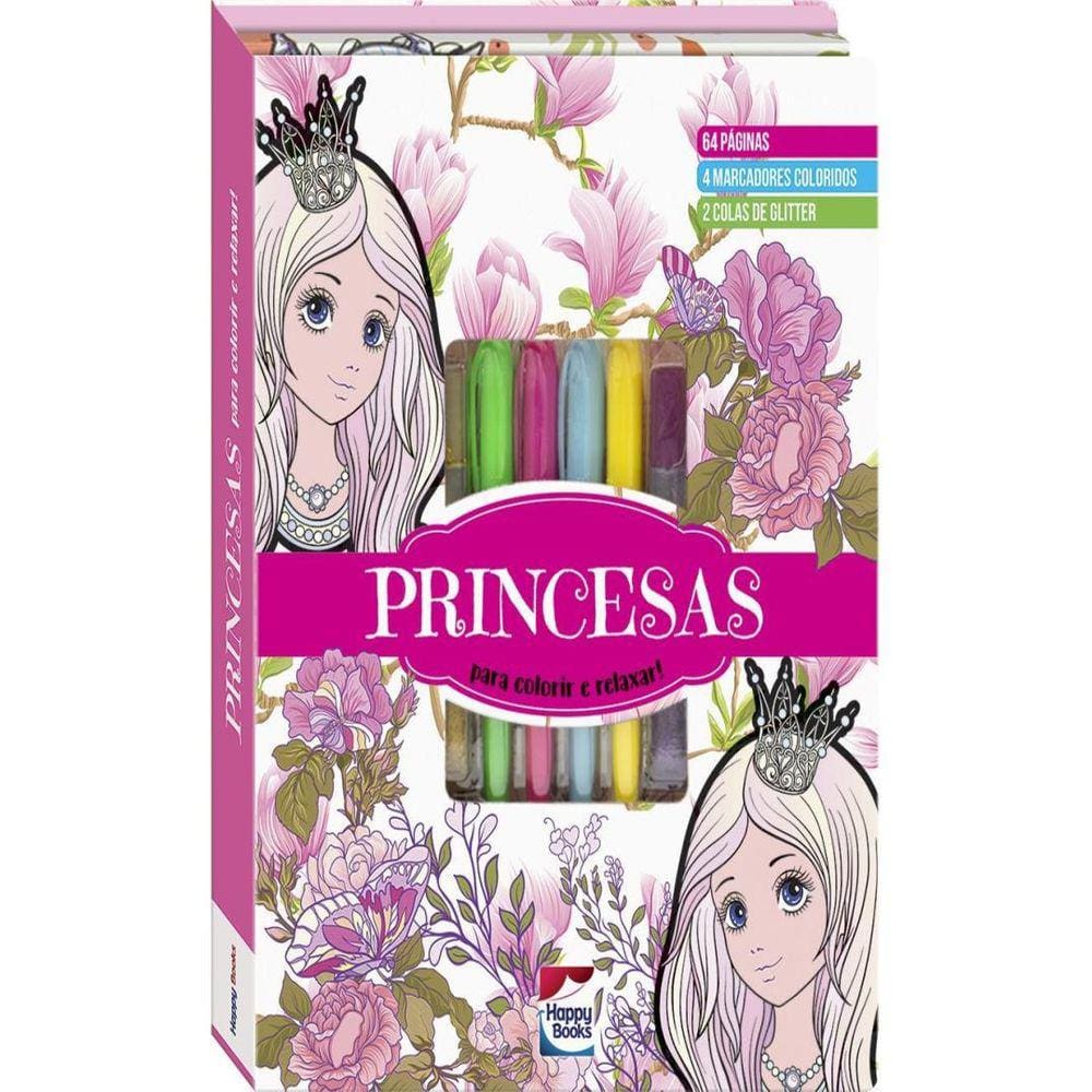 Meu Superkit Brilhante De Arteterapia! Princesas
