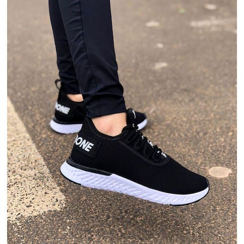 Tenis Feminino Academia Caminhada Ginastica Ultraleve Ponto