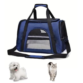 Bolsa Transporte Cao Gato Cachorro Pet Viagem Passeio Faixa Refletiva Pequeno Porte Animal de Estimaçao Carro Aviao Onibus