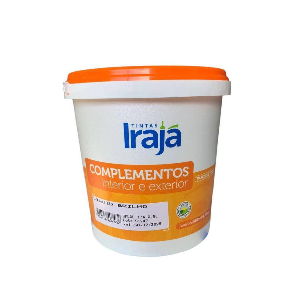Liquid Brilho Acabamento Parede Semibrilho 900Ml Irajá