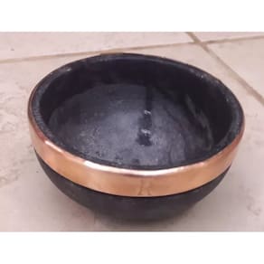 Panelas para caldo / batata recheada com aro em cobre